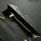 Saint Laurent YSL Medium Collège Bag Black Quilted Gold - FULL SET