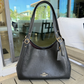 Coach Erin Shoulder Bag Leather CAQ86 Refined pebble leather Gold