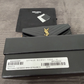 Saint Laurent YSL CLASSIC CASSANDRE CHAIN WALLET Black Crossbody Authentic
