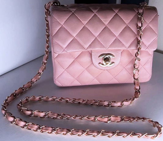 Chanel Cinderella Pink Power Authentic - Be Remembered - Quilted Lambskin